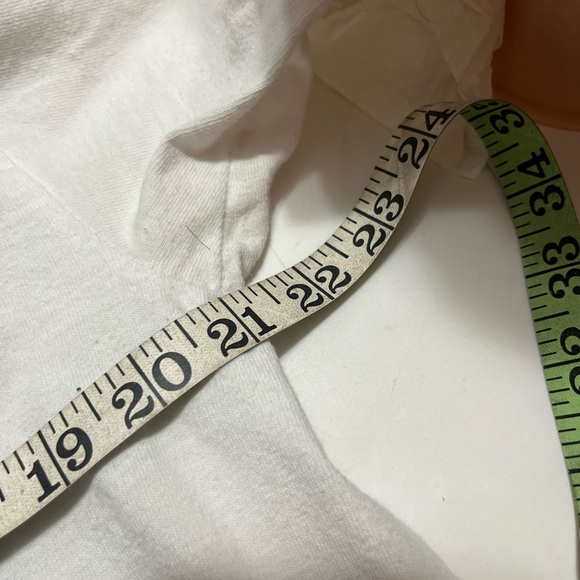 FULL SEND white Tshirt Cowboy Sz L - Picture 6 of 6